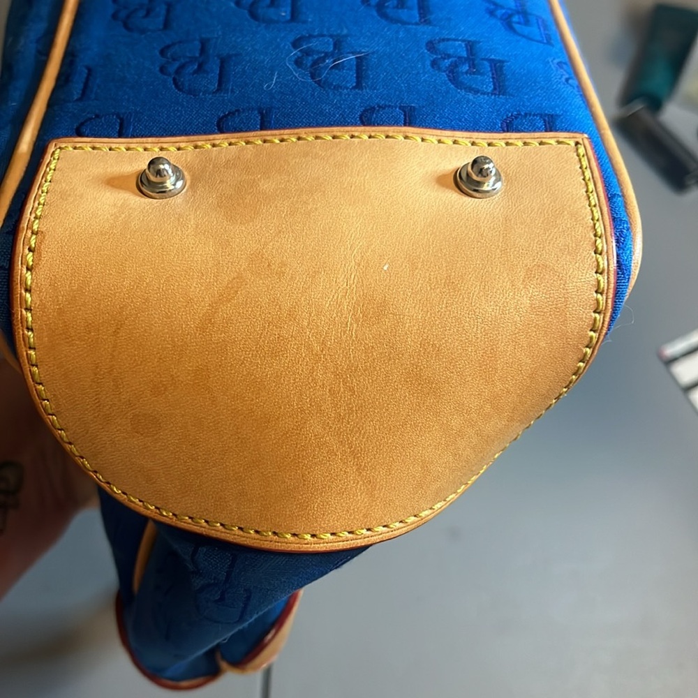 Circa Dooney and Bourke VINTAGE canvas and leather RARE ! - Picture 7 of 10